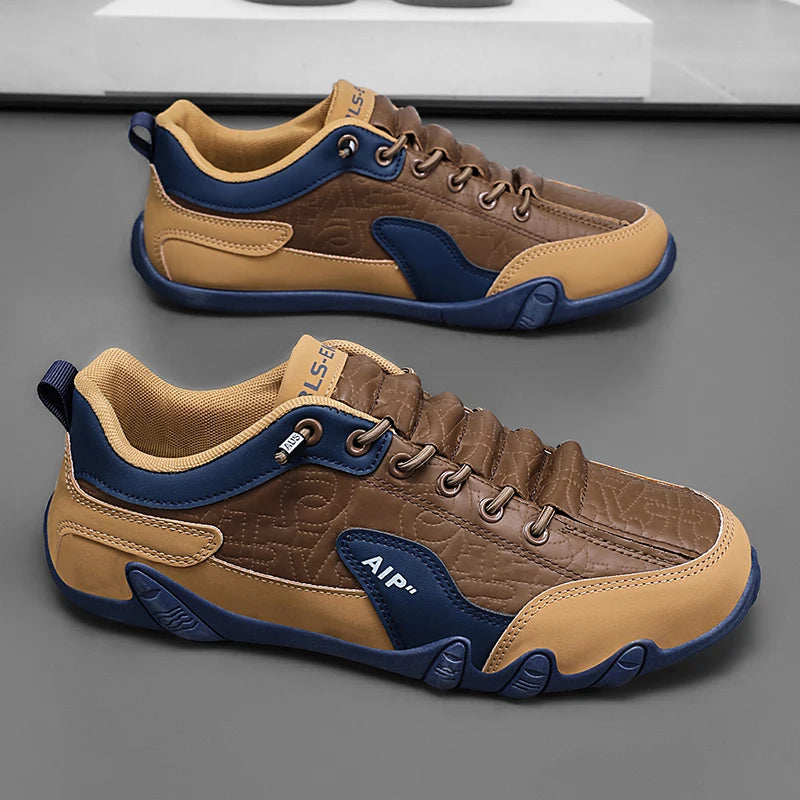 Men's Casual Shoes, Fashionable and Versatile Slip-On Slip-Ons, Suitable for Outdoor Sports, Daily Wear, Flats-Soled Comfortable Driving Shoes, Men's Shoes, Walking Shoes