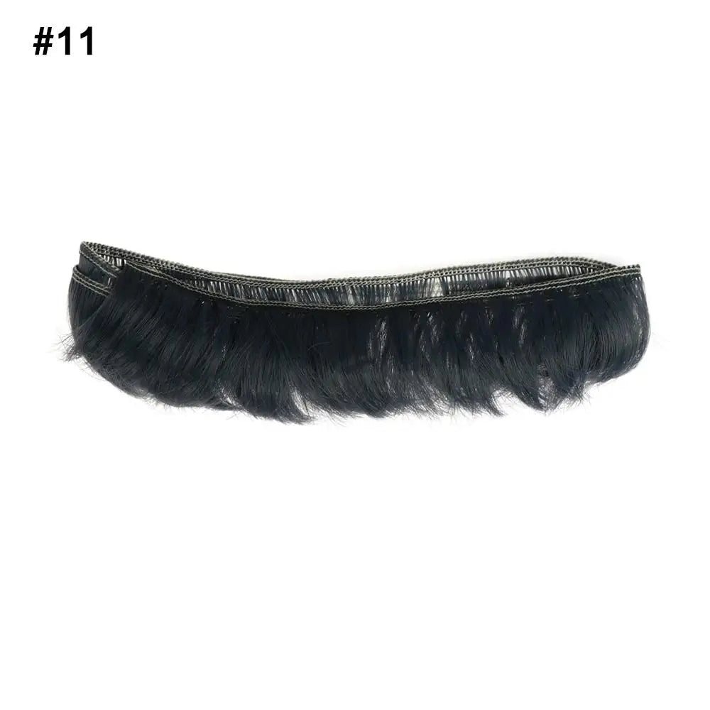 5CM Wigs 1/6 1/4 1/3 Mini Tresses Short Curly Wigs Toy Toupee Doll Fringe Hair Wigs Dolls Accessories Kids Gifts Accessories