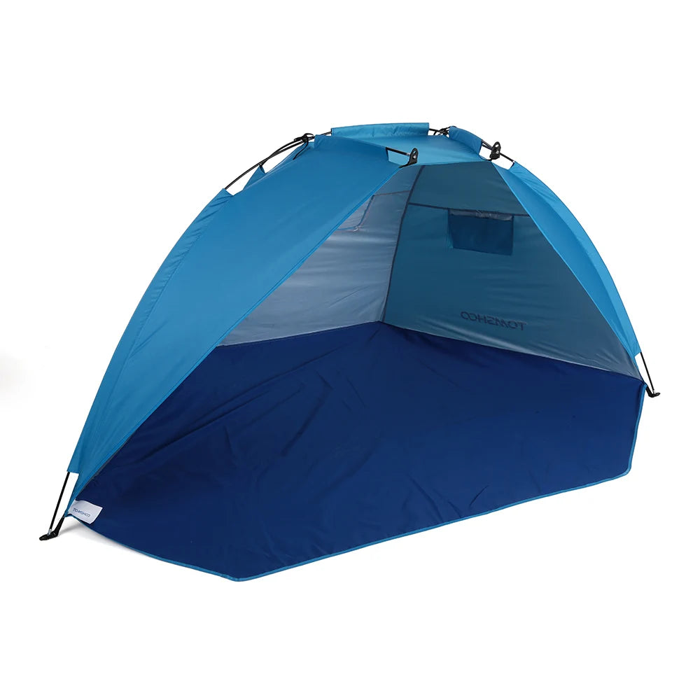 2 Persons Outdoor Beach Tents Shelters Shade UV Protection Ultralight Tent for Fishing Picnic Park Summer Awning Shade Shelter