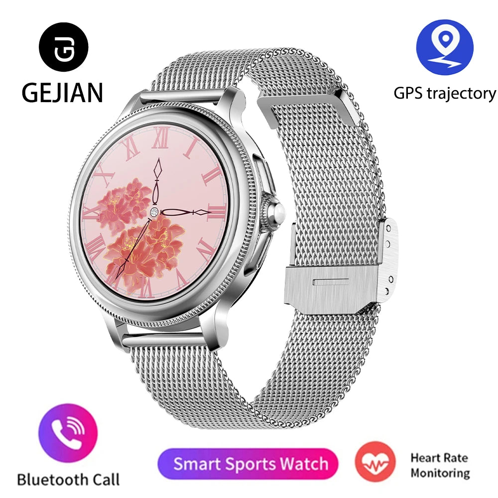 Smart Watch for Women 1.2" Bluetooth Call 100+ Sport Modes Fitness Tracker with Heart Rate/Sleep/SpO2 Monitor IP67 Waterproof