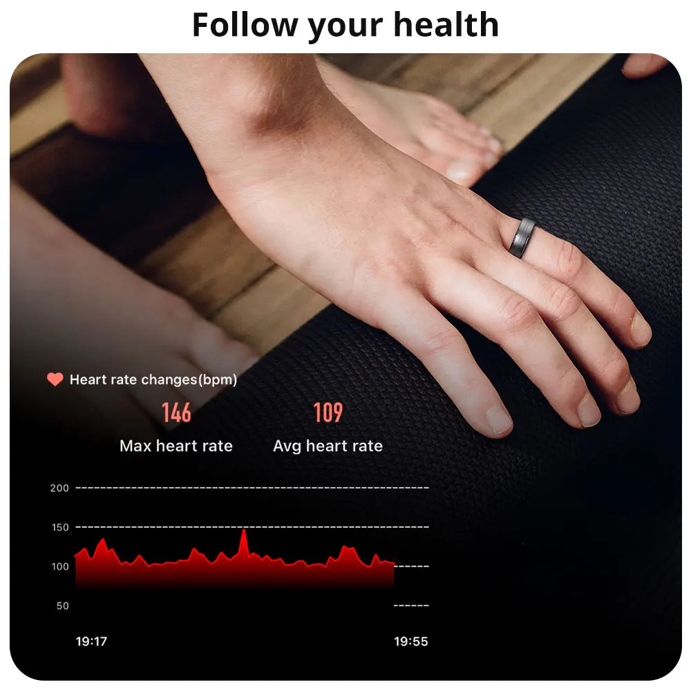 2026 R06 Smart Ring Men Women Health Monitor IP68 Waterproof Man Smartring Fitness Tracking Smart Rings Multiple Sport Modes