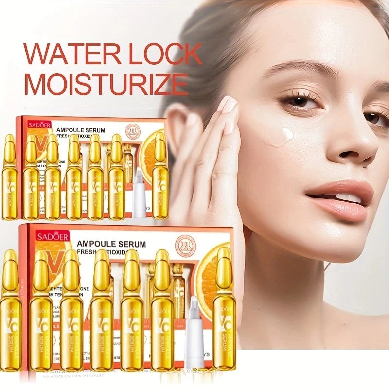 Vitamin C Face Serum - 7 x 2ml Vials per Box, Brightening & Anti-Aging