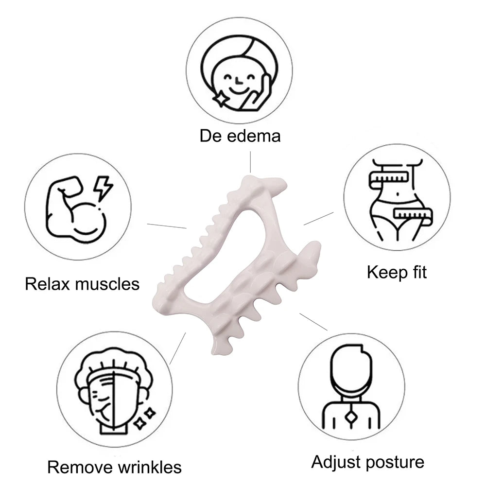 Gua Sha Board Ceramic Guasha Tool Massage Products For Facial Neck Back Whole Body Muscle Relaxing