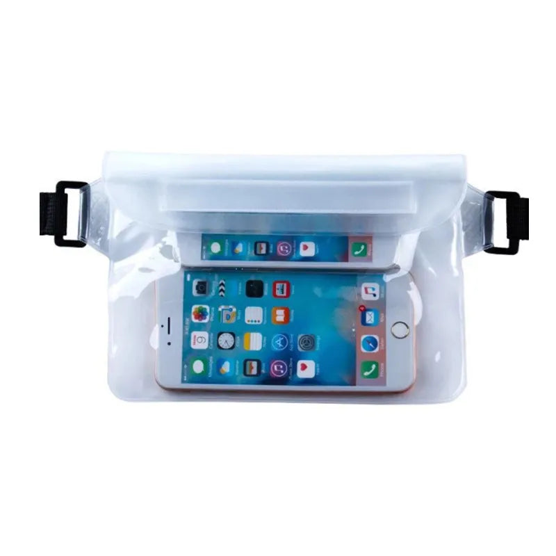 Sealing Waterproof Swimming Waist Bag PVC For iPhone iPad Sports Pouch Fanny Case Storage Bag Underwater Mobile Phones Dry Bags