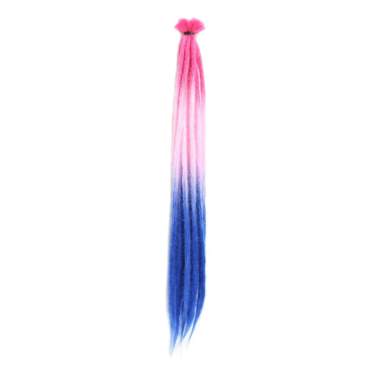 Synthetic Handmade Dreadlocks Hair Extensions Natural Braiding Hair For Black Women Crochet Hair Ombre Colored Crochet Braids
