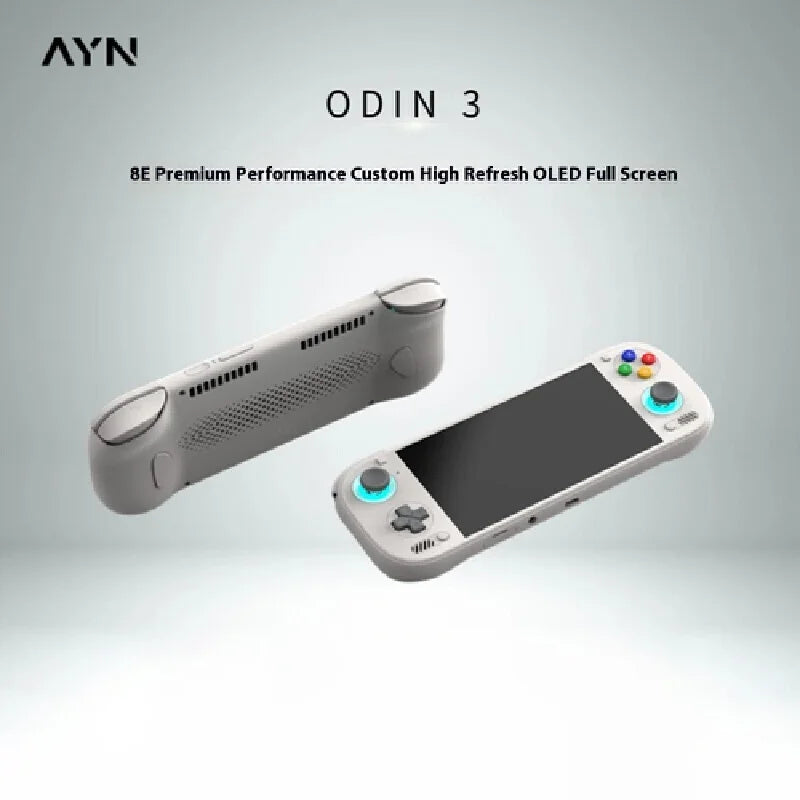 AYN Odin 3 Game Console 6Inch 1080P 120Hz AMOLED Screen Game Console 8000mAh Hall-Effect Joystick/Trigger Handheld Game Consoles