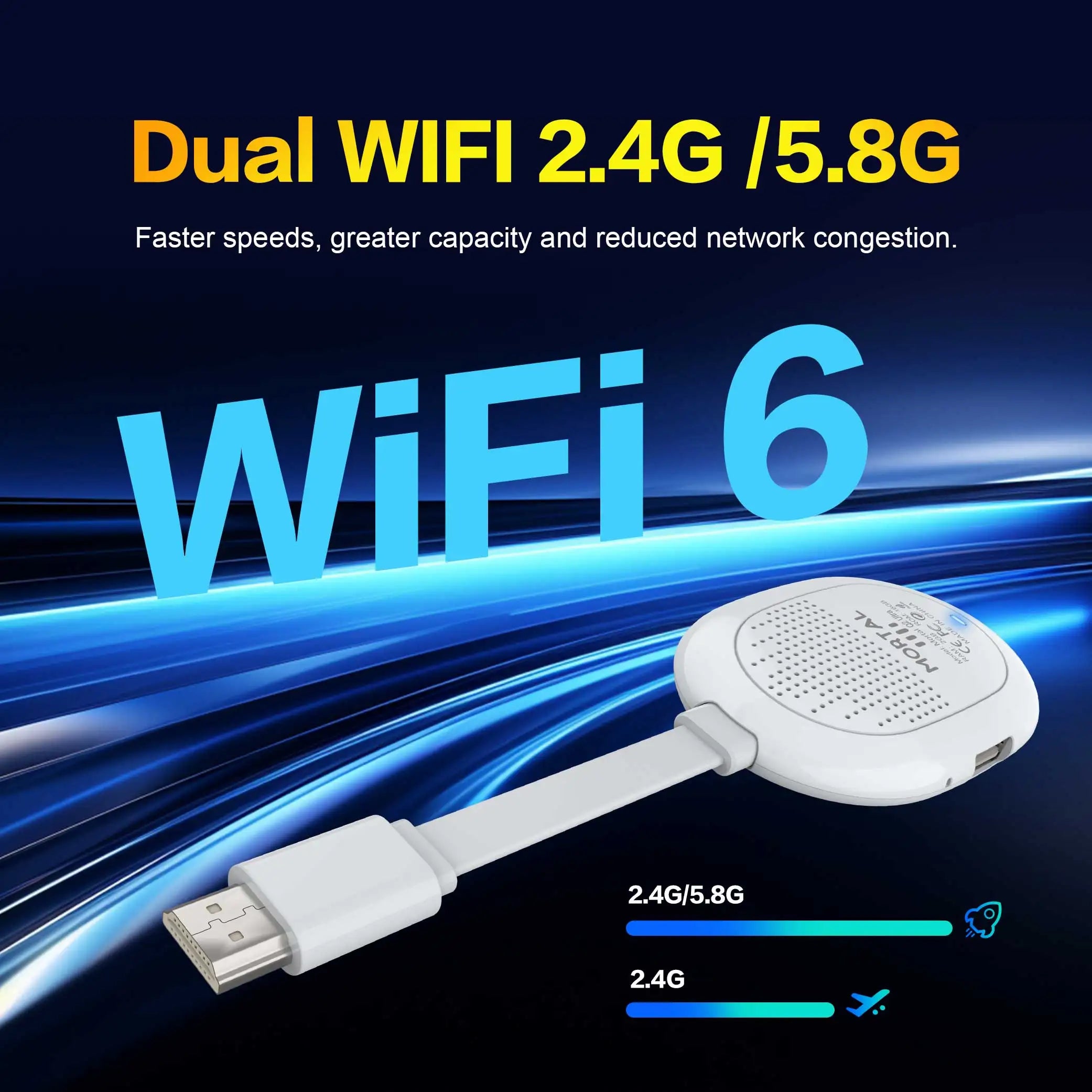 New Mini TV Stick Q2 Ultra WIFI6 BT5.0 4K Ultra HD Android 14 RK3518 Quad Core 2GB RAM 8GB 16GB ROM Home Theater Media Player