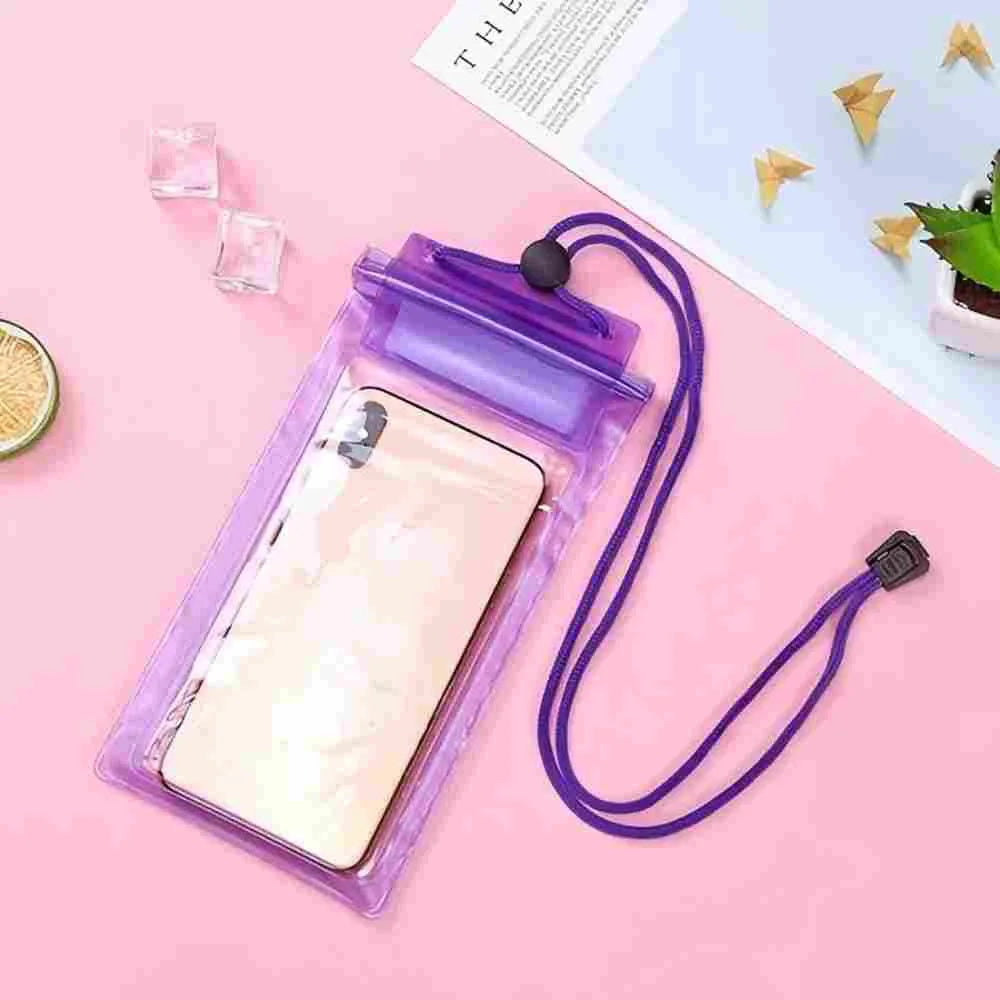 High Waterproof Sealing Swimming Bag Mobile Phone Pouch Large Size Transparent Underwater Dry Protection Bag for iPhone  Xiaomi