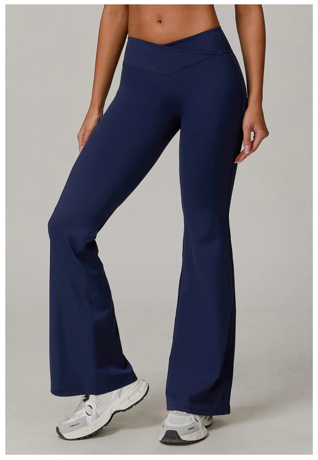 Wide Leg Pants Women Yoga Leggings Women Fitness Leggings Running Pant Sports Leggings High Waist Workout Tight Gym Bell-bottoms