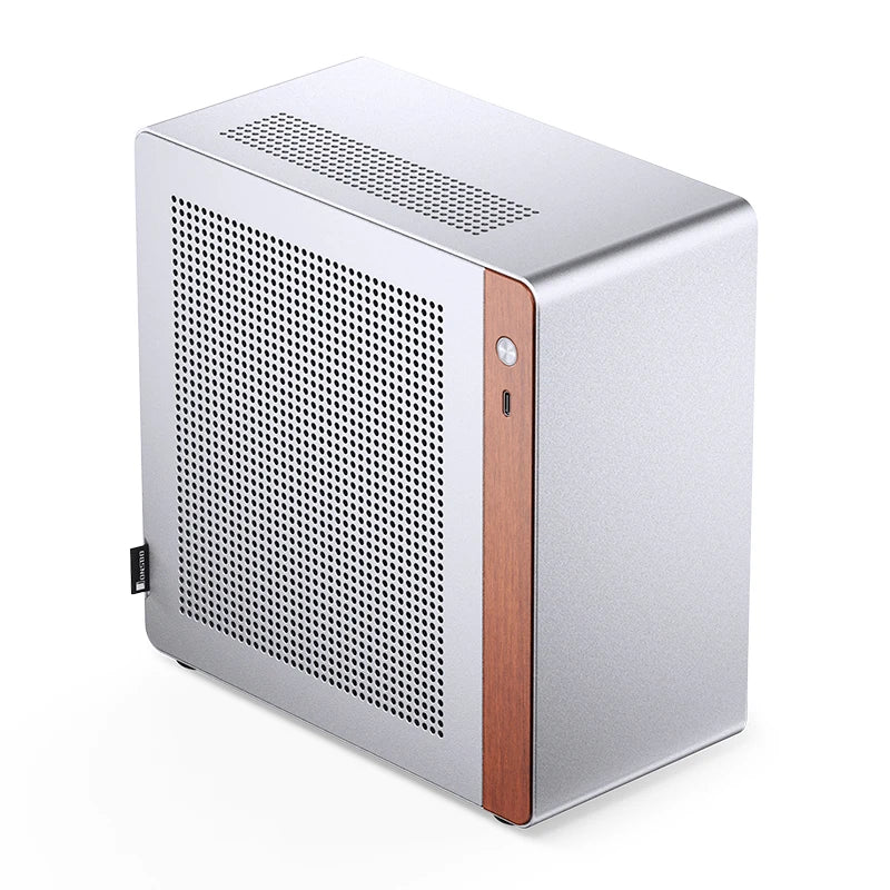 JONSBO N10/NV10 MINI ITX Case Supports 1U FLEX Power Supply Aluminum Alloy Desktop Office Computer Case