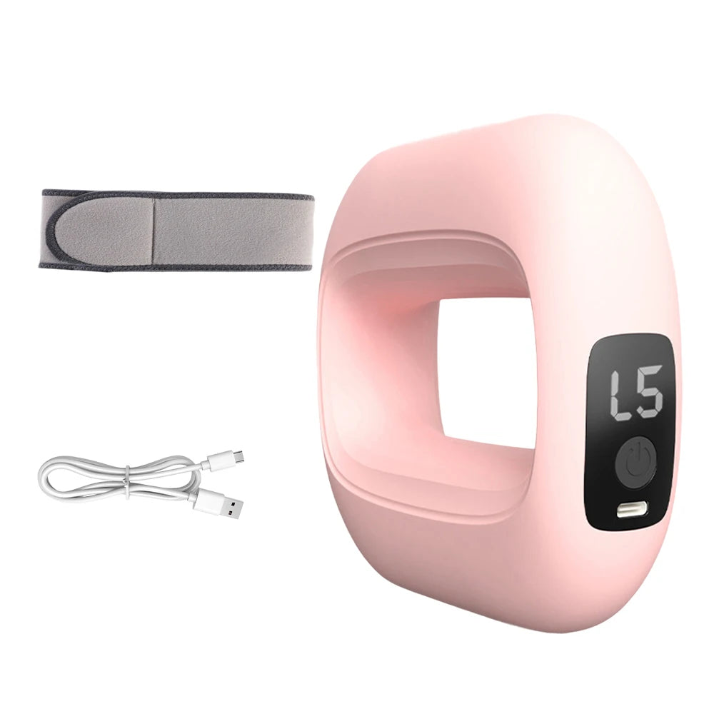 Electric Full-Body Fascia Ring Massager With Belt Multifunctional Exercise Vibration Fitness Massager  Deep Tissue Massage