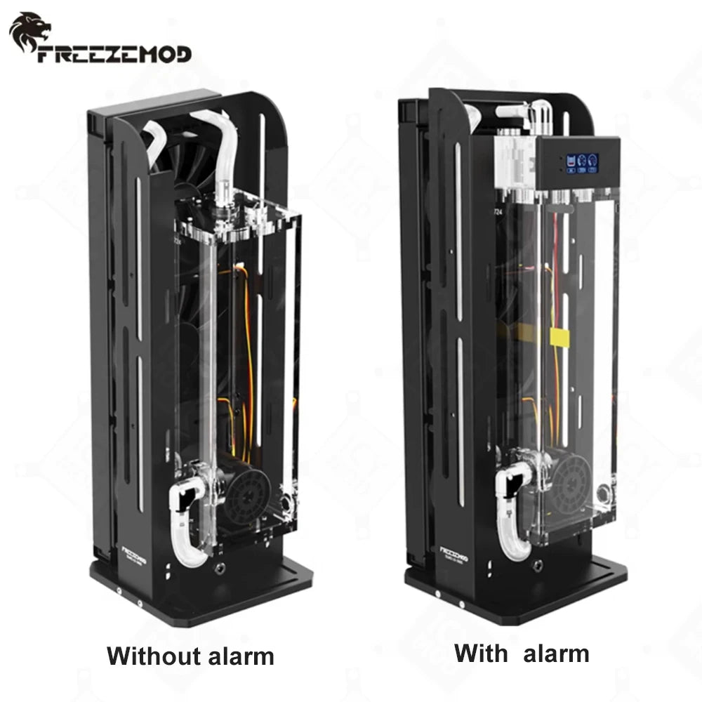 AIO with Alarm Water-cooled Module FREEZEMOD Water DC Pump 7/9 Meter Lift and Water Tank Integrated 12/24V SLMZ-LS-360S