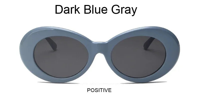 New Retro Oval Sunglasses Man Vintage Fashion Sun Glasses Classic White Black Lentes De Sol Mujer UV400 Gafas De Sol