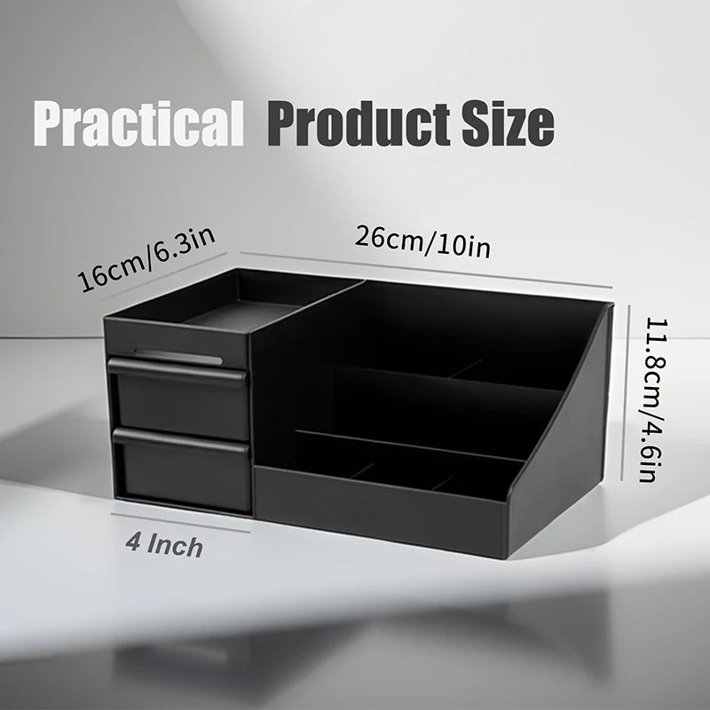 Organizer For Men, Cologne Holder For Dresser, Perfume Stand, Bathroom Countertop Organizer With Drawers