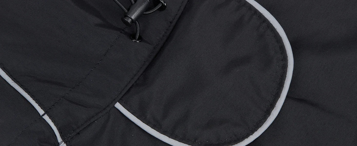 Winter Clothes for Dogs Windproof Vest Adjustable Clothes with Harness Cold Weather Waterproof Outfit for Small Medium Large Dog