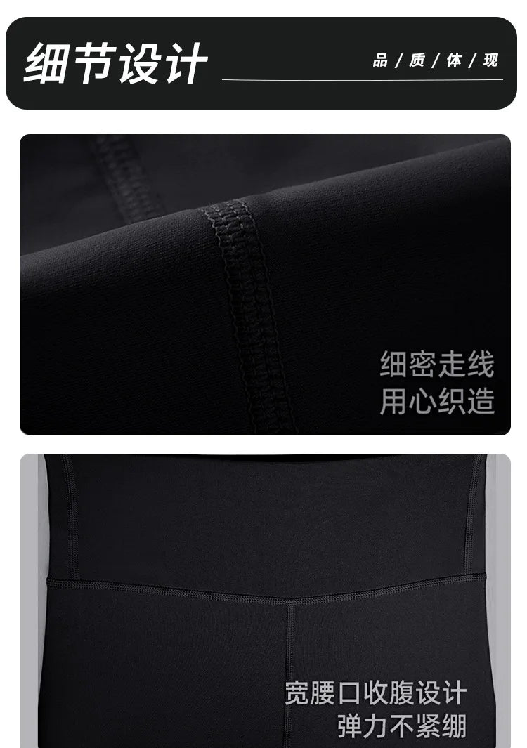 Women's Gym Running Shorts Yoga Shorts Women High Waist Push Up Legging with Pocket Yoga Fitness Workout Leggings Sport Shorts