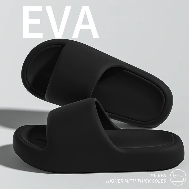 Soft Sole Eva Cloud Slippers Women Candy Colors Platform Home Slides Woman 2026 Summer Non Slip Beach Flip Flops Female Sandals