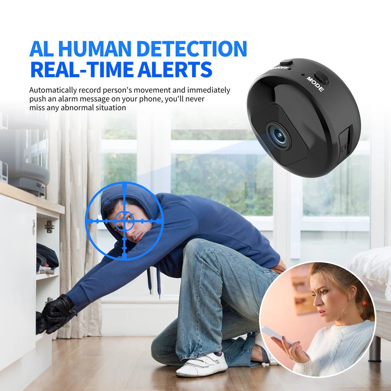 WiFi Security 1080P Camera Wireless Indoor Outdoor Night Vision Motion Detection Battery Powered Cloud Storage Video Recorder