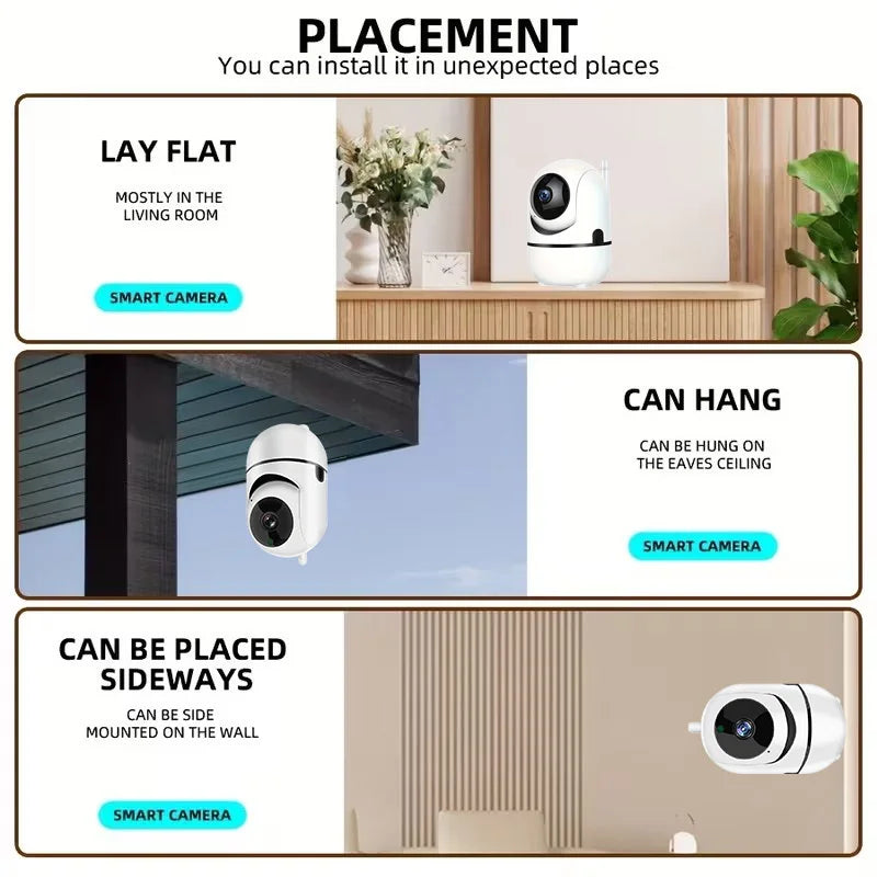 2.4G WiFi Indoor Camera Smart Home Security Video Surveillance Supprt Two Way Audio Mobile Motion