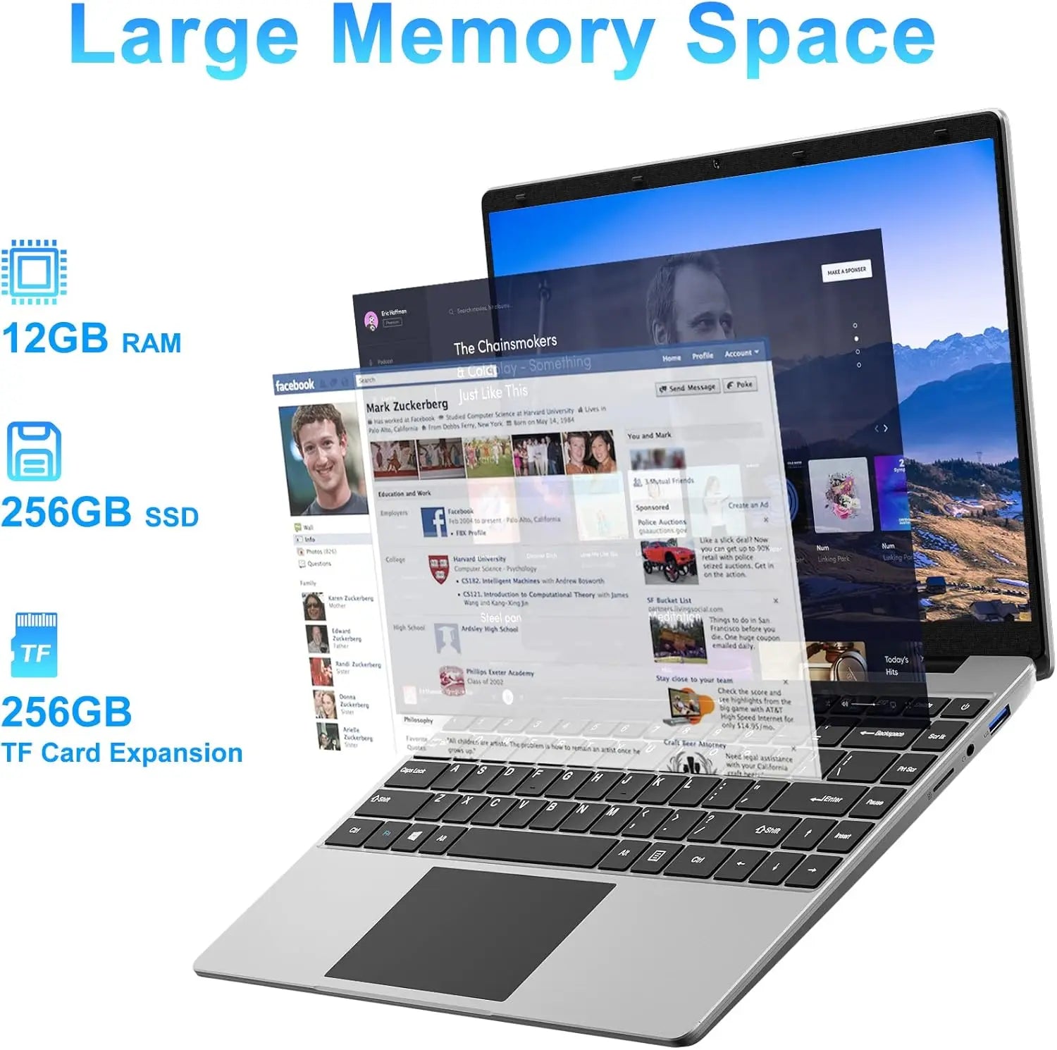 Jumper S5 Laptop 14 inch FHD Intel N3350 12GB RAM 256GB SSD Windows Intel UHD Graphics 4800mAh