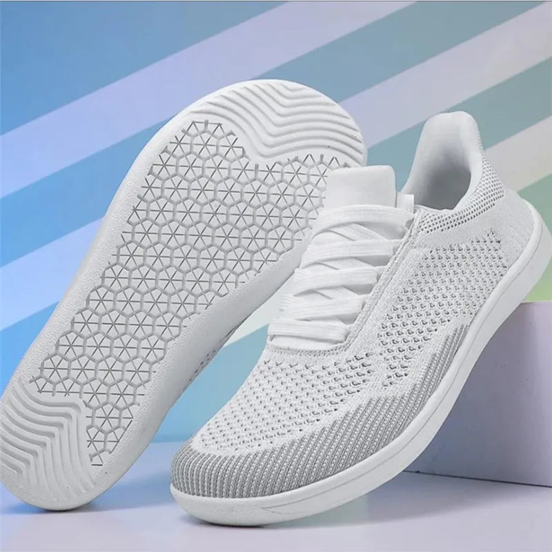 Minimalist Barefoot Shoes Breathable Wide Toe Cross Trainer Hands Free Walking Sneakers Lightweight Trekking Shoes for Men Women