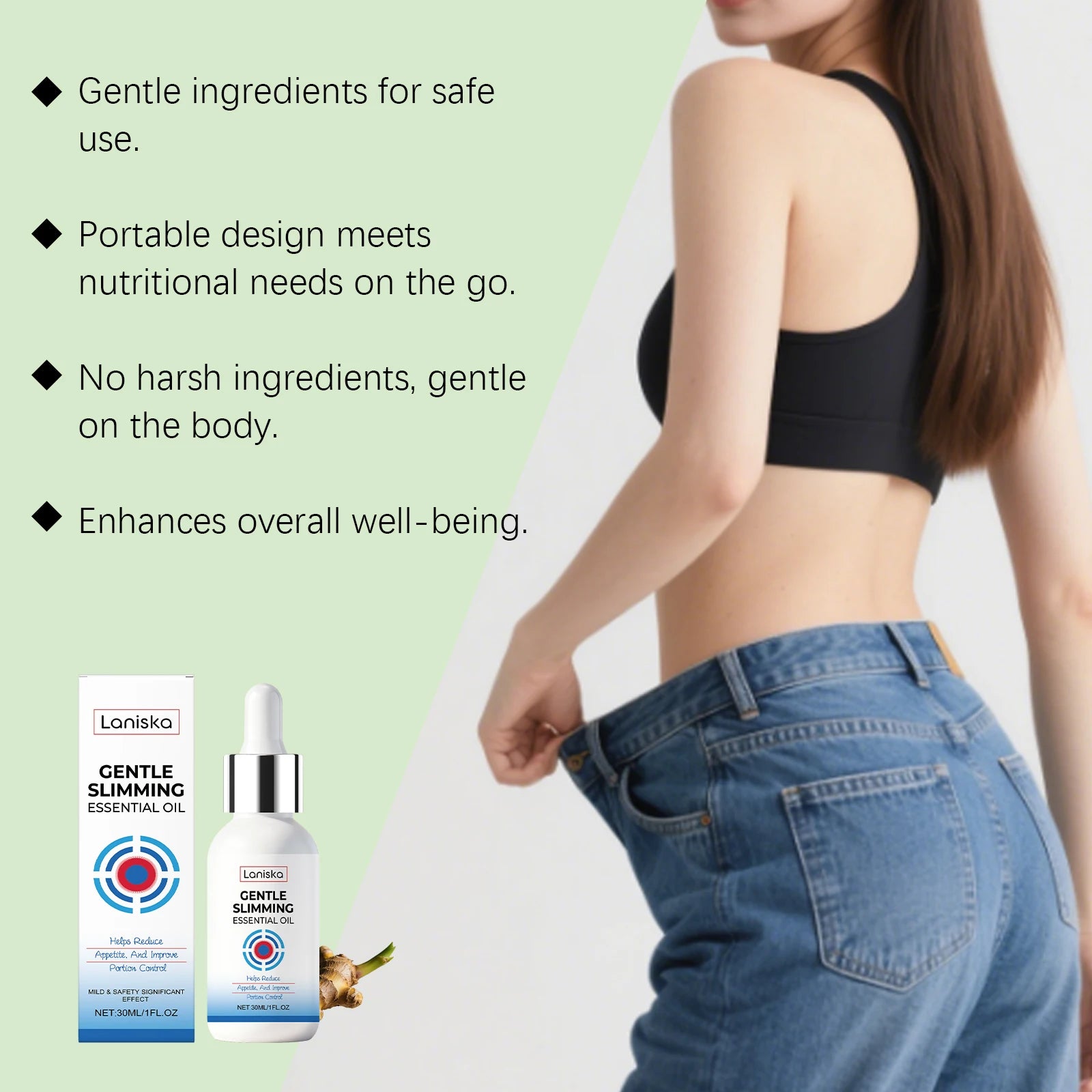Body Care Essence Lightweight Silhouette Highlights Body Contours, Nourishing Body Skin Care Oil
