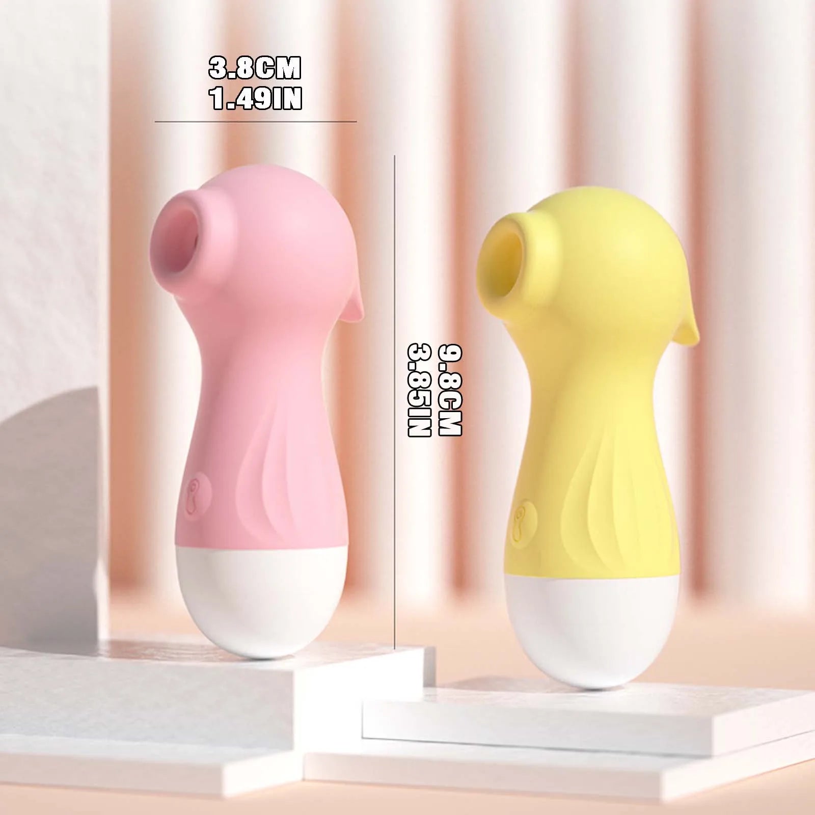 Convenient sucking device Vibrator USB Rechargeable 10 Frequency Modes Waterproof Design Discreet Low Noise Adult Toy for Women