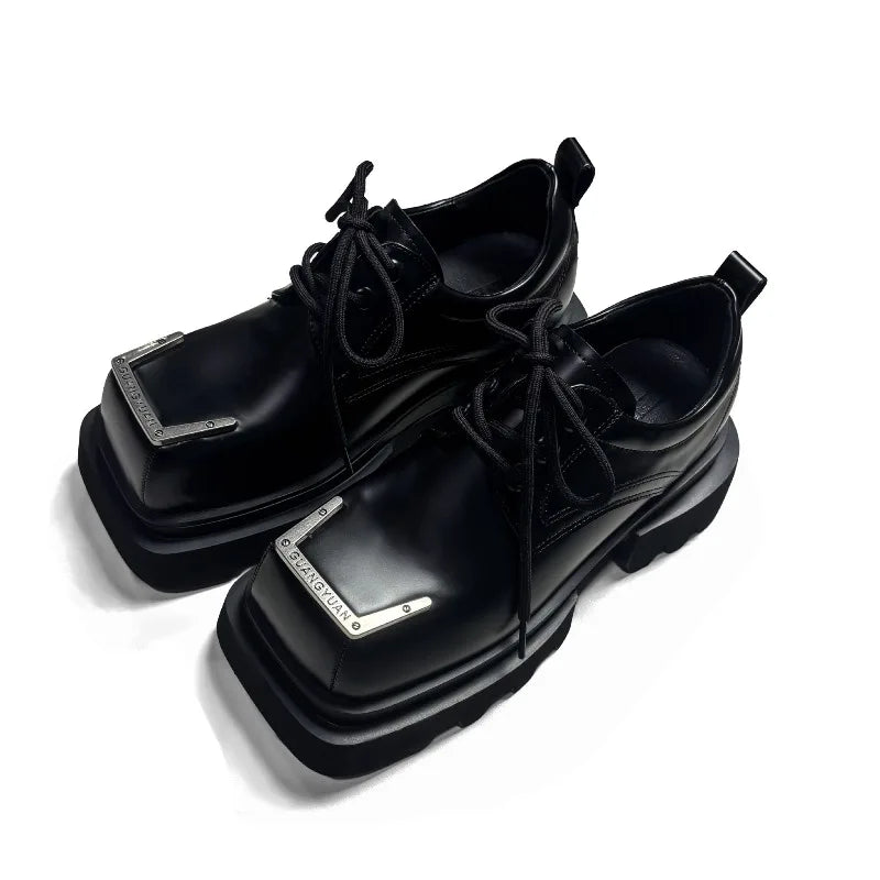 Luxury Brand Men's Shoes Fashion Woman Shoes Couple Style Sneakers Women 2026 Autumn Comfortable Non-slip Leather Shoes Zapatos