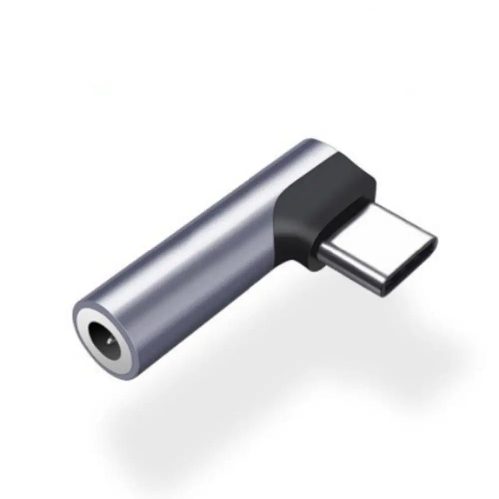Type-C To 3.5mm Headphone Adapter Usb C Audio Earphone Adapter Right Angle HIFI Wired Headset Type C Converter