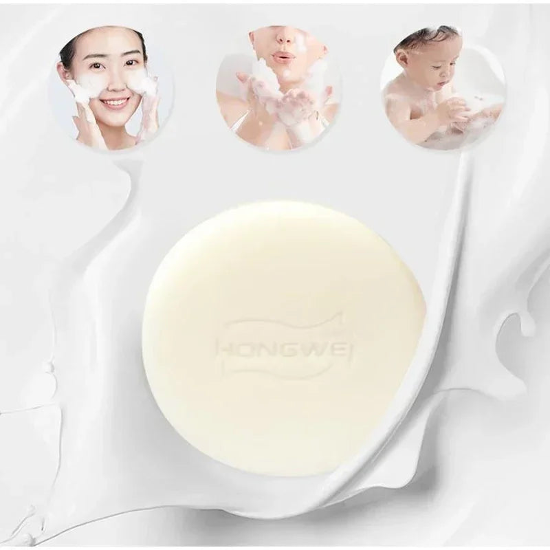 Pure Plant Extract Handmade Soap Heritage Dual-sided Lanolin Perfume Soap,rich And Soft Foam Face Body Moisturizing Exfoliating