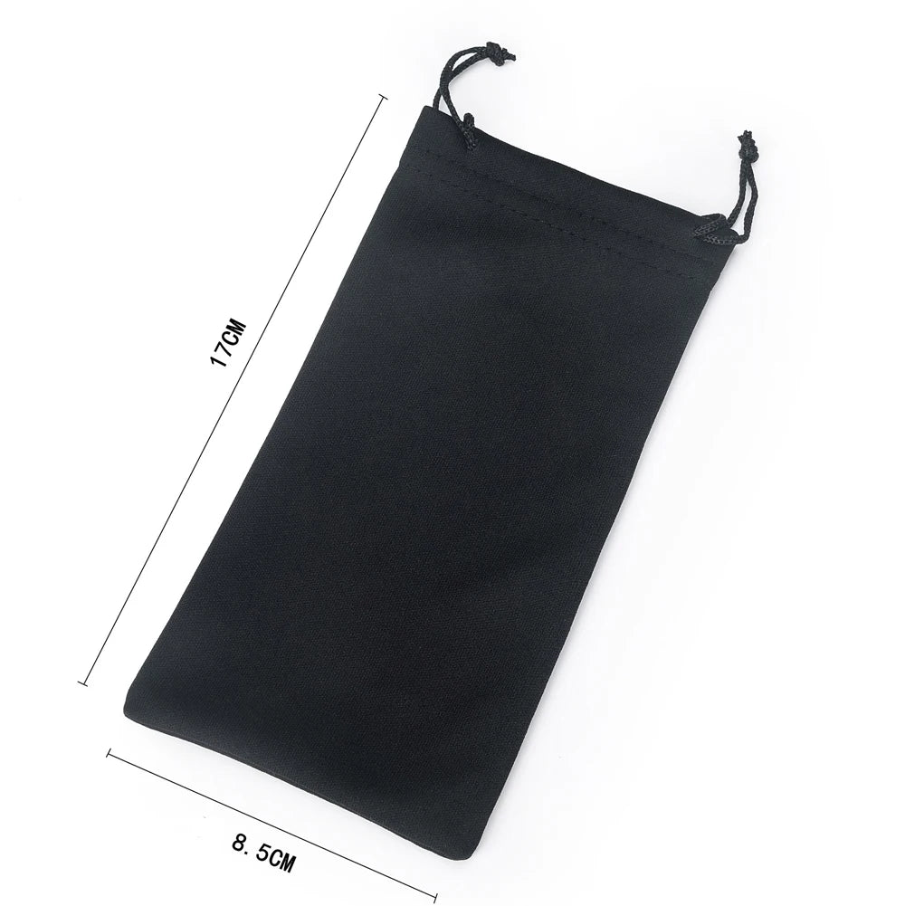 Waterproof Eyeglass Pouches - Convenient Drawstring Closure, Soft Microfiber Material, 10 Pack of Dust Proof Sunglasses Bags