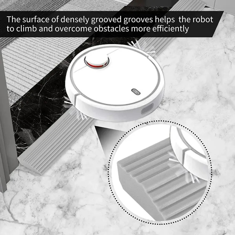 Adaptation Threshold Anti-Collision Strip Step Ramp Climbing Mat For XiaoMi Roborock iRobot Roomba Vacuum Cleaner Robot Parts