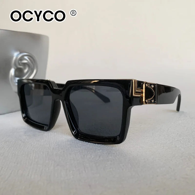 Classic Square Sunglasses Men Women Luxury Brand Designern Eyeglasses Luxury Retro High Quality Shades Eyewear UV400