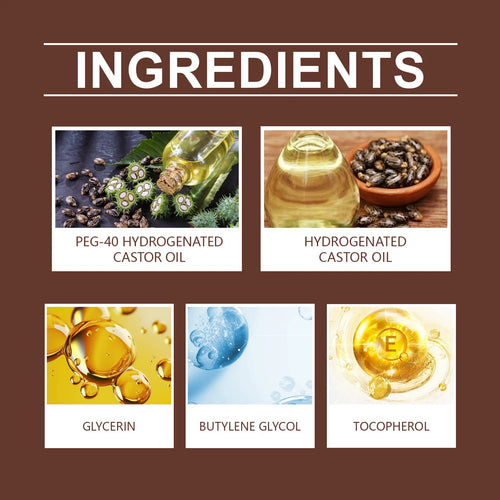 100ml Organic Castor Oil,Cold Pressed Unrefined Essential Oil For Hair Care Eyelash & Nail Growth Moisturizes Skin Hair Smoother