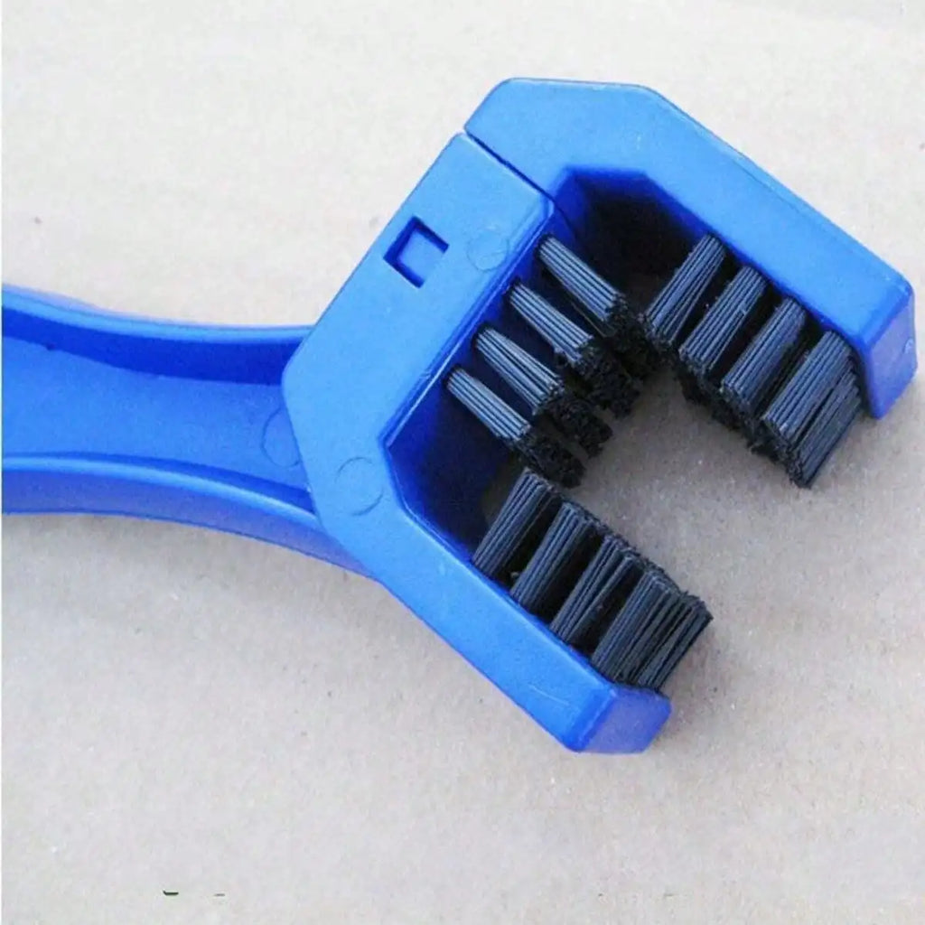 Bicycle cleaning tools - Motorcycle and bicycle chain cleaning brush, gear brush, outdoor cleaning brush, large bristle brush