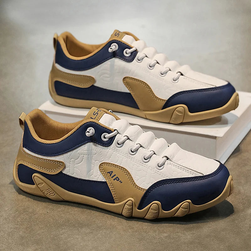 Men's Casual Shoes, Fashionable and Versatile Slip-On Slip-Ons, Suitable for Outdoor Sports, Daily Wear, Flats-Soled Comfortable Driving Shoes, Men's Shoes, Walking Shoes