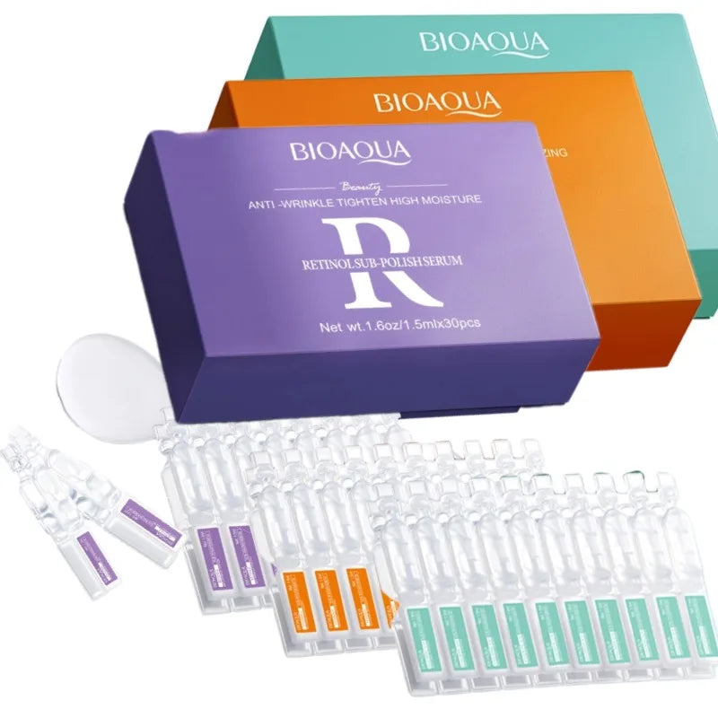 Vitamin C Retinol Serum Hyaluronic acid whiting Essence Moisturizing Anti-wrinkle firming Fade fine lines skin care