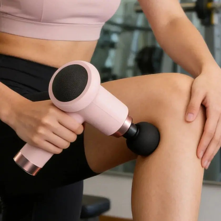 Body Massager, Home Massage Stick With 5 Massage Heads, Convenient Fat Pusher, Wireless Charging, Handheld Whole Body Kneading