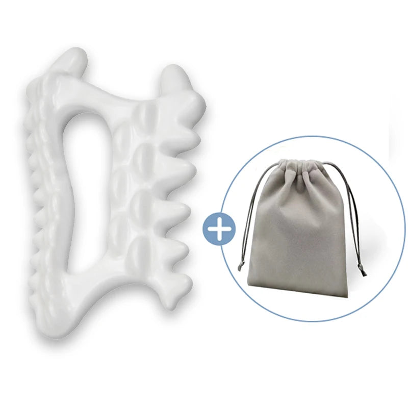 Gua Sha Board Ceramic Guasha Tool Massage Products For Facial Neck Back Whole Body Muscle Relaxing