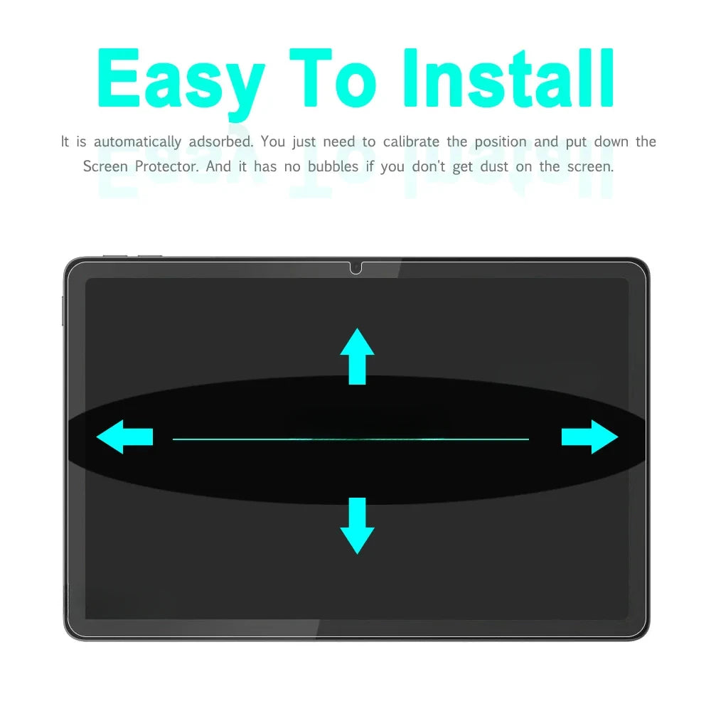 2 Pieces HD Scratch Proof Screen Protector Tempered Glass For Lenovo Tab 2025 10.1 TB-311FU TB-311XU Tablet Protective Film