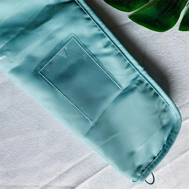 Waterproof Wet Umbrella Bag Foldable Absorbent Pouch for Travel Car Home Camping Rainy Day Dry Storage Organizer