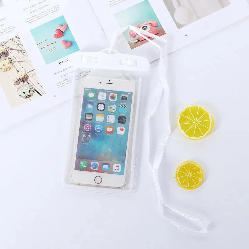 New Universal Waterproof Phone Pouch – 6 Inch Dry Bag Case for Swimming, Diving, Beach & Underwater Protection