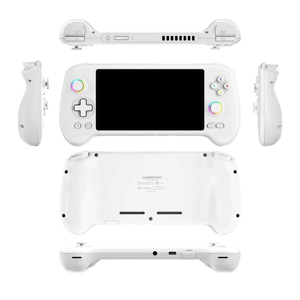 ANBERNIC RG557 Handheld Game Console 5.48'' AMOLED Android 14 5500mAH Bluetooth 5.3 Portable Video Game Player Dimensity 8300