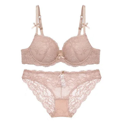 Women's Push-Up Bra & Panty Set — Elegant Daily Lingerie