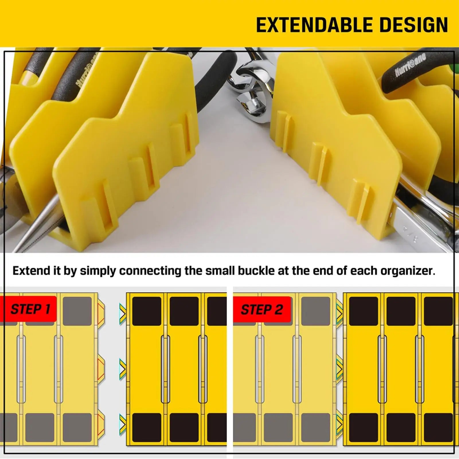 plier organizer rack Organizer Storage Rack Space-Saving Practical with Nonslip Rubber Base 10 Slots Pliers Cutters Organ