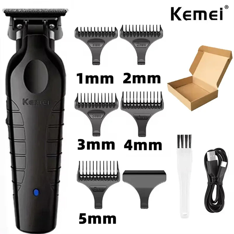 Kemei 11500RPM Rechargeable Hair Clippers Barber Cordless Hair Trimmer Shaver Men Hair Cutting Machine KM-2299 KM-90-4 KM-1102