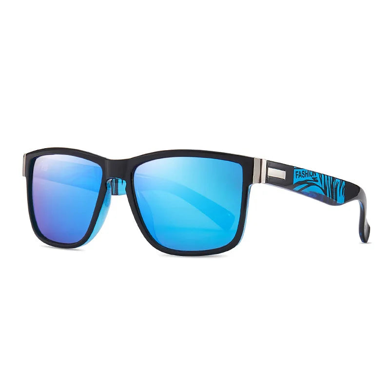 Classic UV400 Sunglasses for Men and Women Fashion Outdoor Sports Fishing Hiking Golf, Travel Square Retro Eyewear