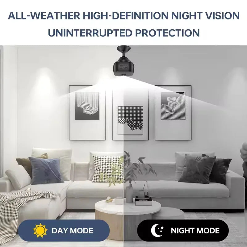 Baby Monitor Mini HD Camera WiFi Wireless Monitoring Security Protection Remote Monitor Camcorders Video Surveillance Smart Home
