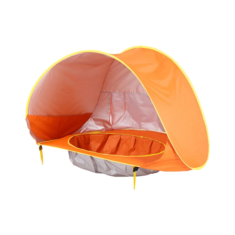 Baby Beach Tent Shade UV Protection Sun Shelter Infant Outdoor Toys Swimming Pool House Beach Tent Toys for Kids Children