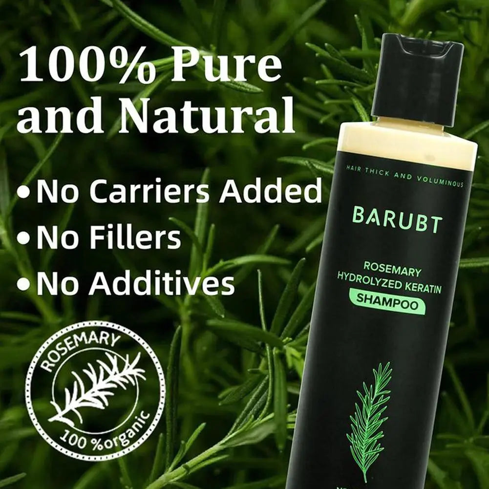 Rosemary Shampoo Hair Growth Deep Cleansing Scalp Anti Dandruff Oil Control Strengthening Root Nourish Hair Volumizing Shampoo